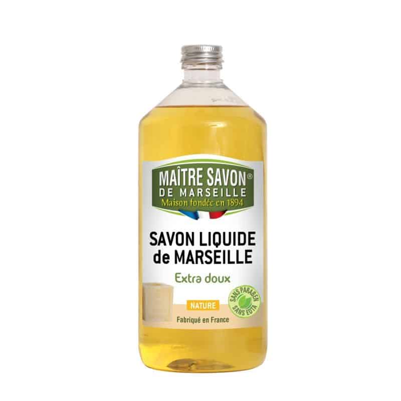 Maitre Savon De Marseille Liquide Extra Doux : La Bouteille D'1L
