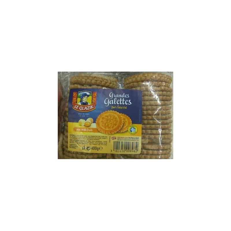 Le Glazik Gdes Galette Breton400G
