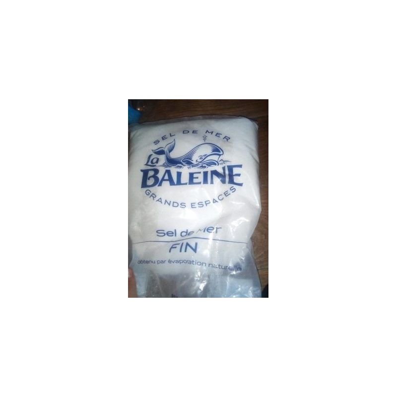 La Baleine Sel Mer Fin Sac 5Kg