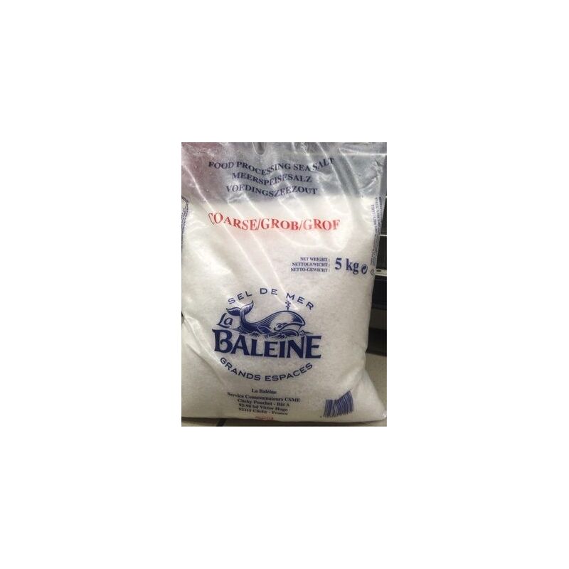La Baleine Sel Mer Gros Sac 5K
