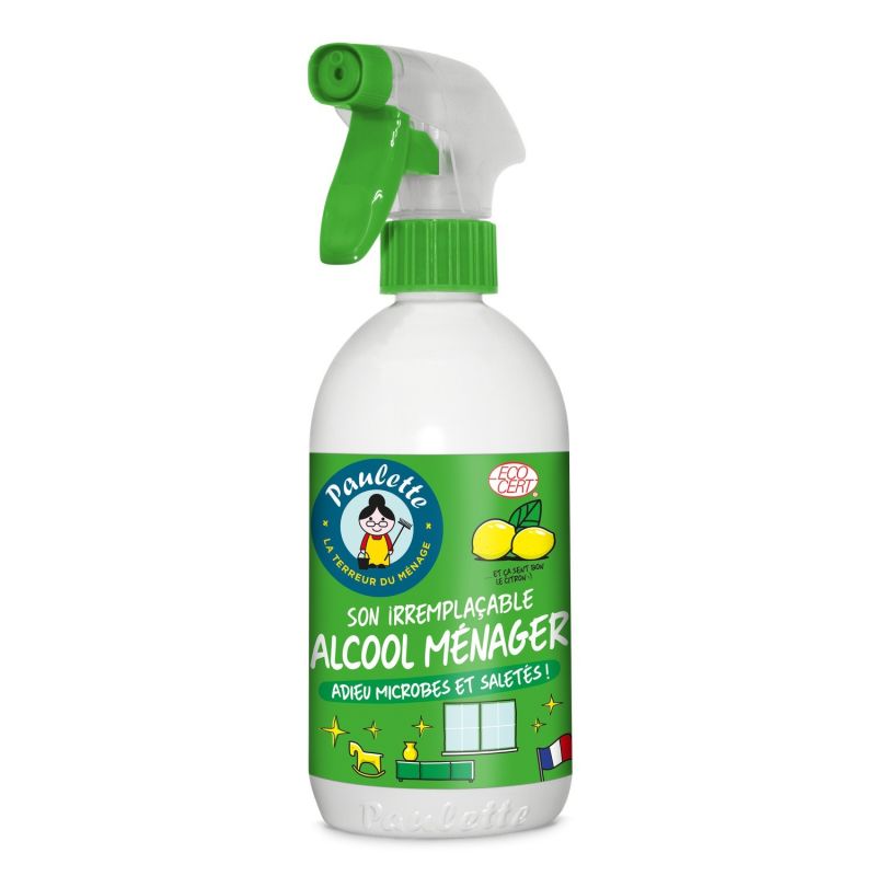 Paulette Alcool Ménager Citron : Le Spray De 500 Ml