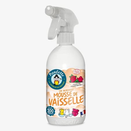 Paulette Mousse De Vaisselle Rose 500Ml