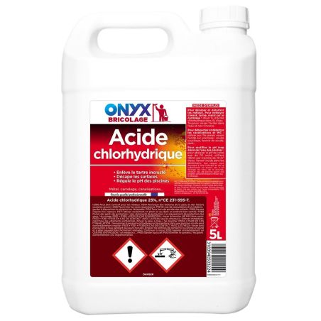 Onyx Acide Chlorhydrique 23% 5L