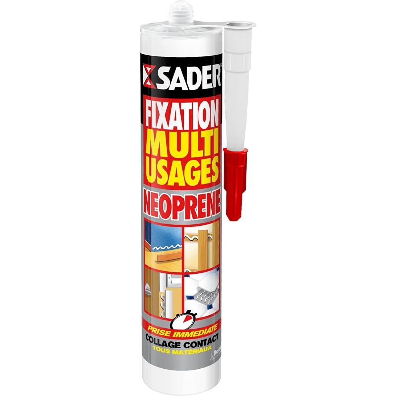 Sader Fixation Multi-Usages Néoprène Cartouche 310 Ml