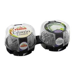 Rians 2X60G Crottin Chevre Cendre