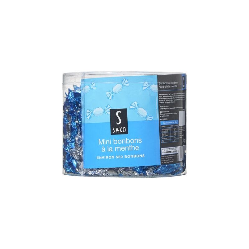 Saxo 1,4Kg Bonbons Menthe