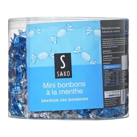 Saxo 1,4Kg Bonbons Menthe