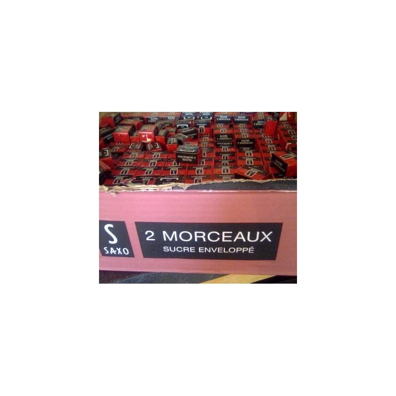 Saxo 5Kg Sucre Enveloppe 2 Morceaux 960 Rations