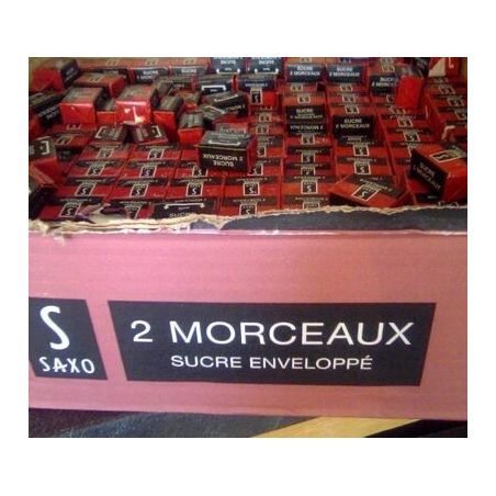 Saxo 5Kg Sucre Enveloppe 2 Morceaux 960 Rations