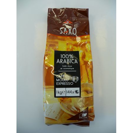 Saxo 1Kg Cafe Moulu 100%A