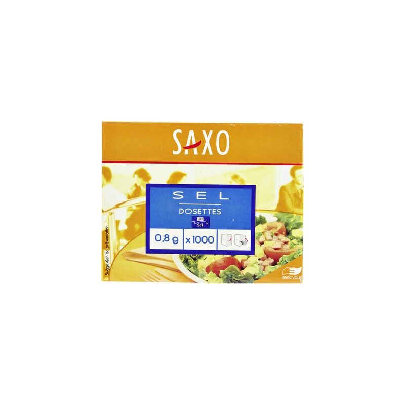 Saxo 1000X0.8G Dosettes Sel