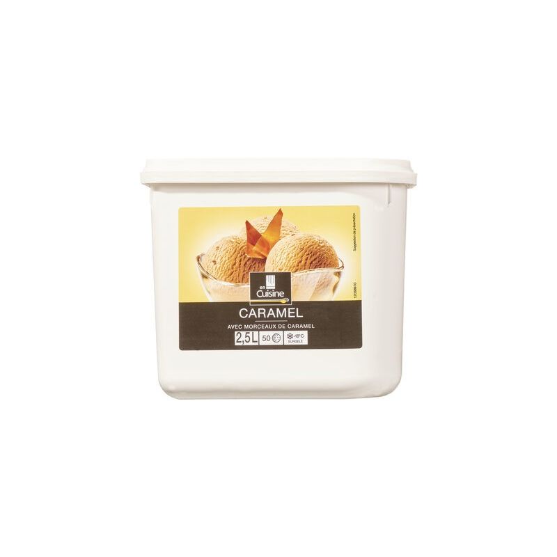 En Cuisine 1,237Kg Crème Glacée Caramel