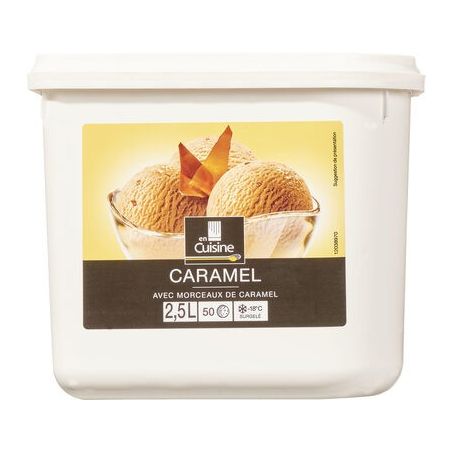 En Cuisine 1,237Kg Crème Glacée Caramel