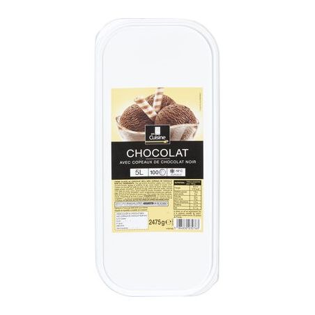 En Cuisine 2,475Kg Crème Glacée Chocolat
