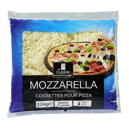 En Cuisine 2,5Kg Mozzarella Cossettes