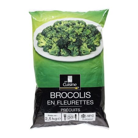 En Cuisine 2,5Kg Brocolis Surgelé