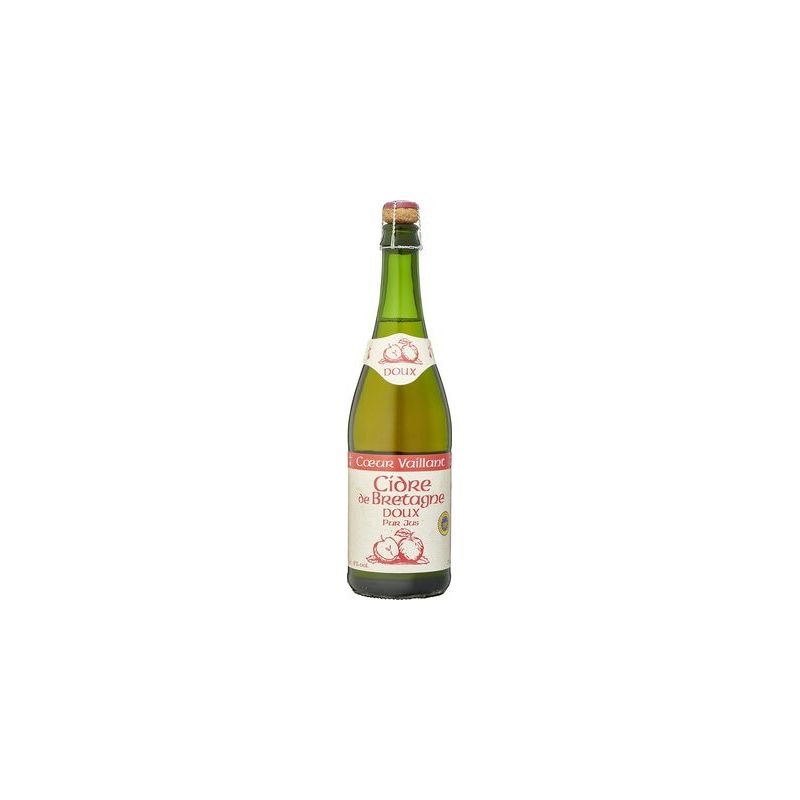 Coeur Vaillant 6X75Cl Cidre Doux Bret.C.Vail
