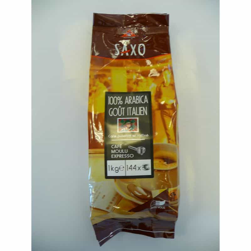 Saxo 1Kg Moulu 100%A Gout Ital.Saxo