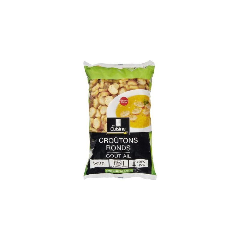En Cuisine 500G Crouton Rond Ail