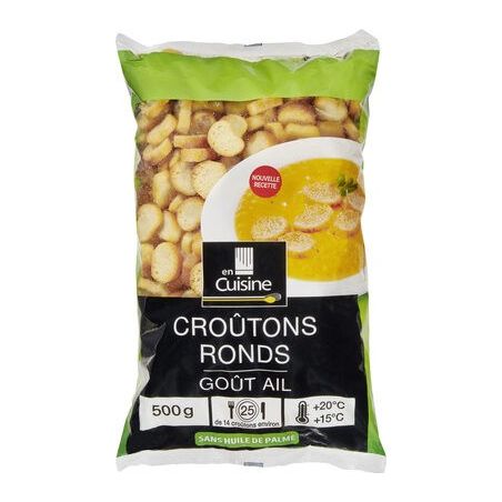 En Cuisine 500G Crouton Rond Ail