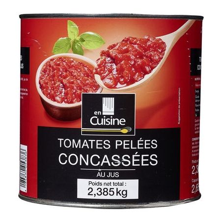 En Cuisine 3/1 Tomate Pelee Concassées