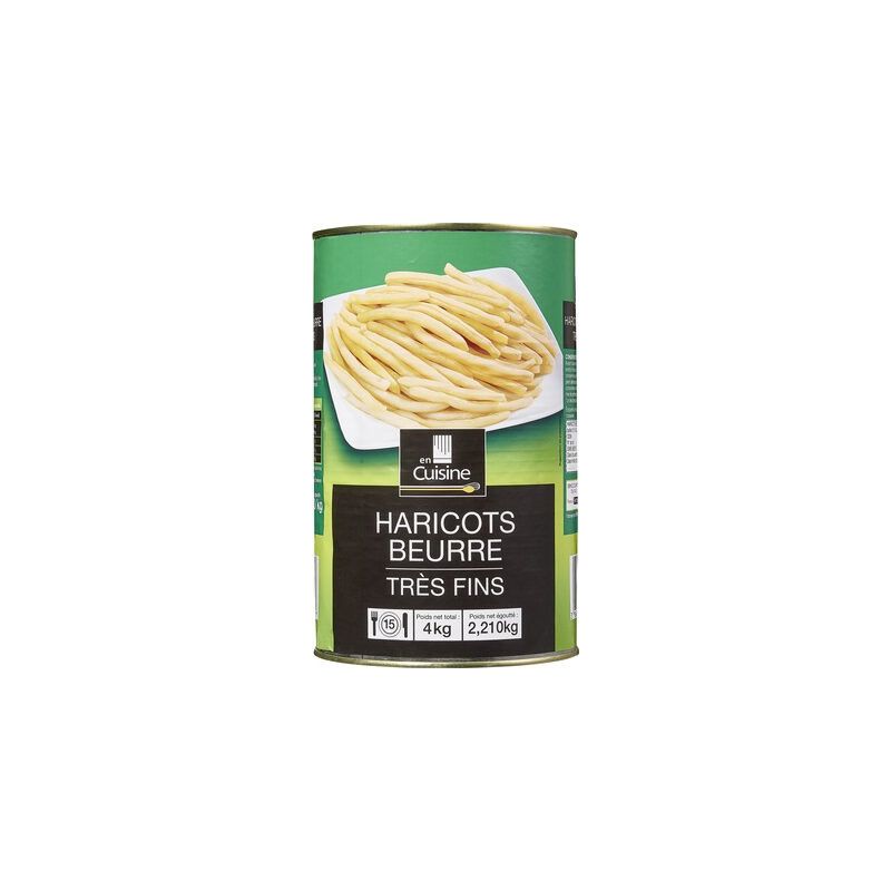 En Cuisine 5/1 Haricot Beurre Tres Fin