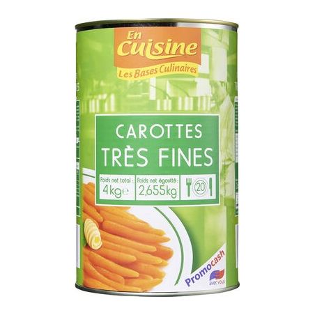 En Cuisine 5/1 Carottes Tres Fine