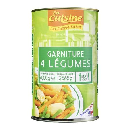 En Cuisine 5/1 Garniture 4 Legume