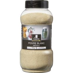 En Cuisine 500G Poivre Blanc Moulu