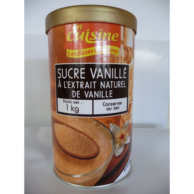 En Cuisine 1Kg Sucre Avec Extrait De Vanille