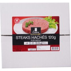 En Cuisine 30X120G Steack Hache B?Uf 15%Mg