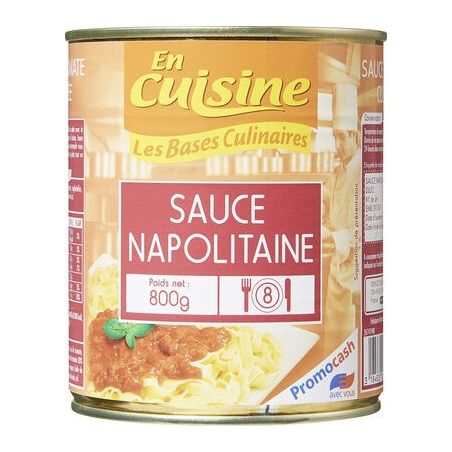 En Cuisine 4/4 Sauce Napolitaine 800G