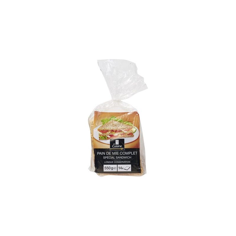 En Cuisine 550G Pain De Mie Complet