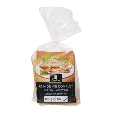 En Cuisine 550G Pain De Mie Complet