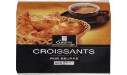 En Cuisine 30X60G Croissant Beurre Prêt A Cuire