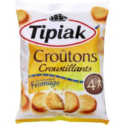 Tipiak Croûtons Goût Fromage : Le Sachet De 90 G