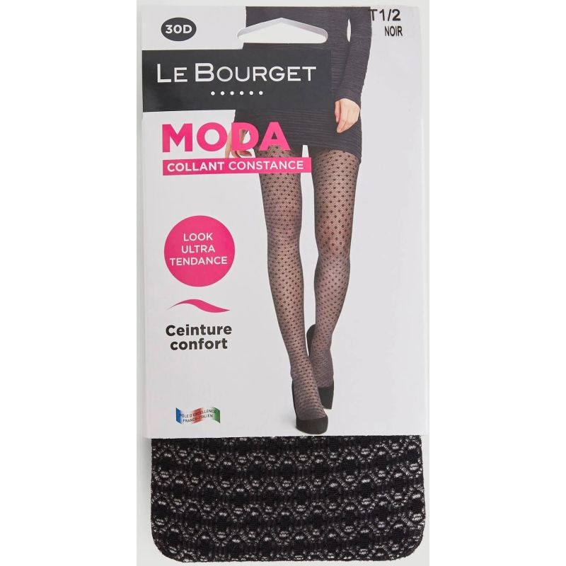 Le Bourget Collant Moda Constance Noir T1/2