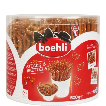 Boehli Sticks Bretzels Tubo 500G