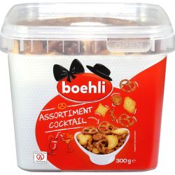 Boehli Biscuits Salés Assortiment Cocktail 300G