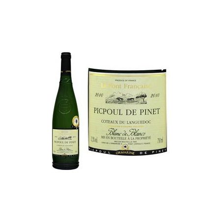 La Font Francaise Picpoul Pinet Bl 2008 75Cl