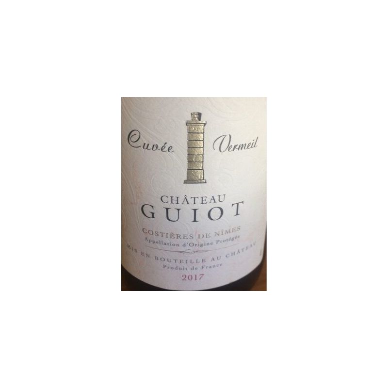 Château Guiot Costières-De-Nîmes Rosé 2014