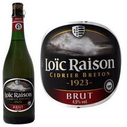 Loic Raison Cidre Bouché Brut Igp Breton Loïc 4.5D Vp 75Cl
