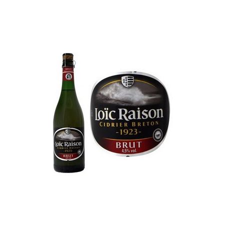 Loic Raison Cidre Bouché Brut Igp Breton Loïc 4.5D Vp 75Cl