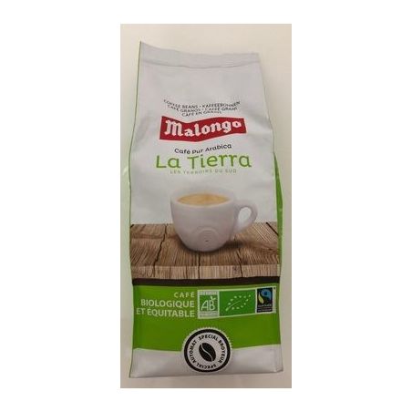 Malongo 250G Grains La Tierra Bio Ce