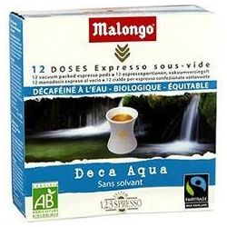 Malongo Cafe Deca Aqua 12 Doses 7G