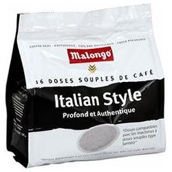 Malongo 16 Doses Souples Cafe Italian Style