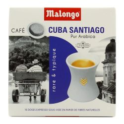 Malongo X16 Café Dosettes Cuba Santiago