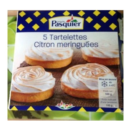 Pasquier 5X Tartelettes Citron Meringue