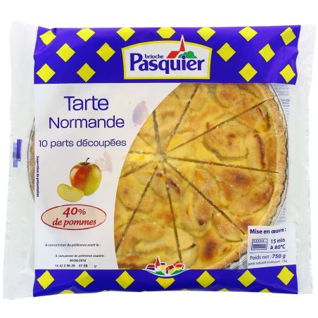 Pasquier 750G 10 Parts Tarte Normande