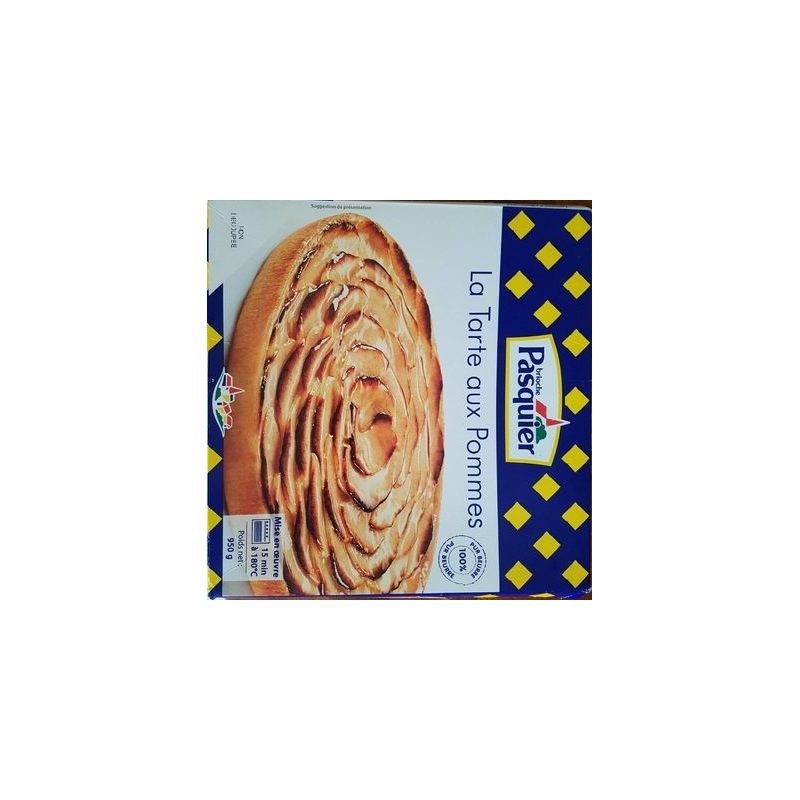 Pasquier 950G Tarte Pommes Non Decoupee